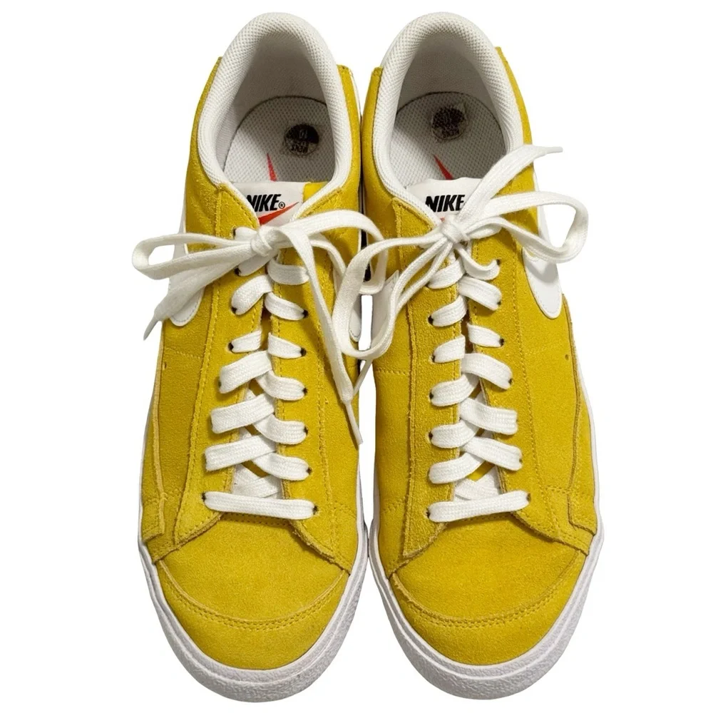 Nike Blazer Low '77 Vintage Suede Speed Yellow White 10